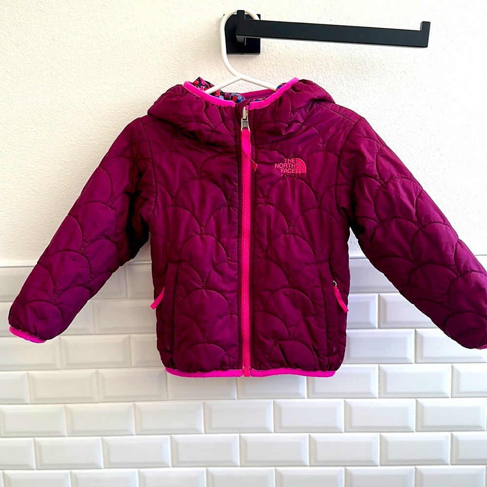 Reversible toddler North Face Jacket
